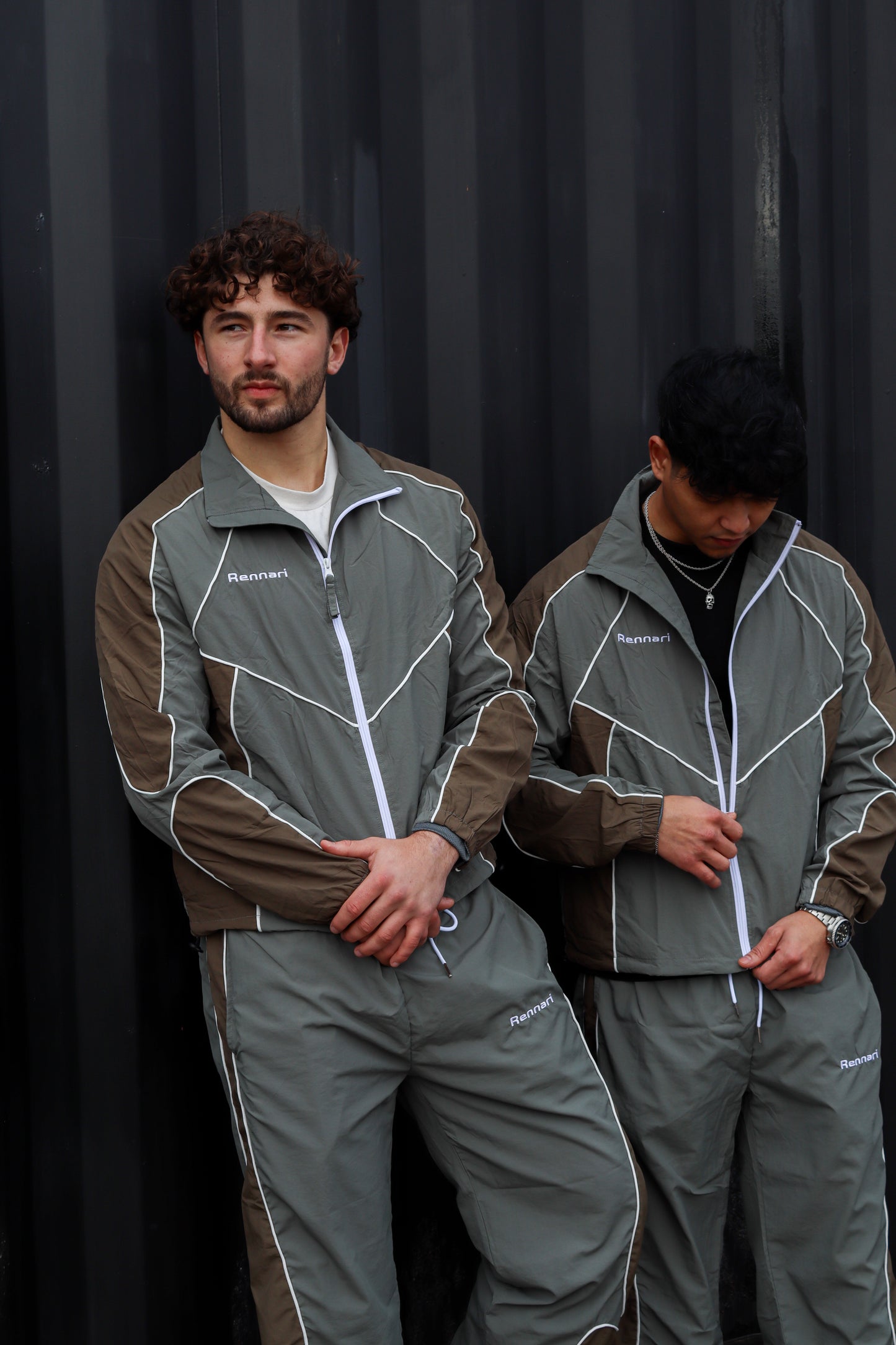 Rennari Sage & Olive Tech Jacket