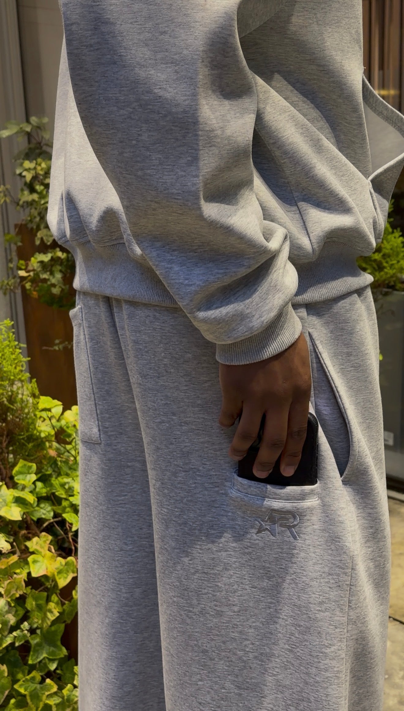 Rennari Scuba Sweats - Grey
