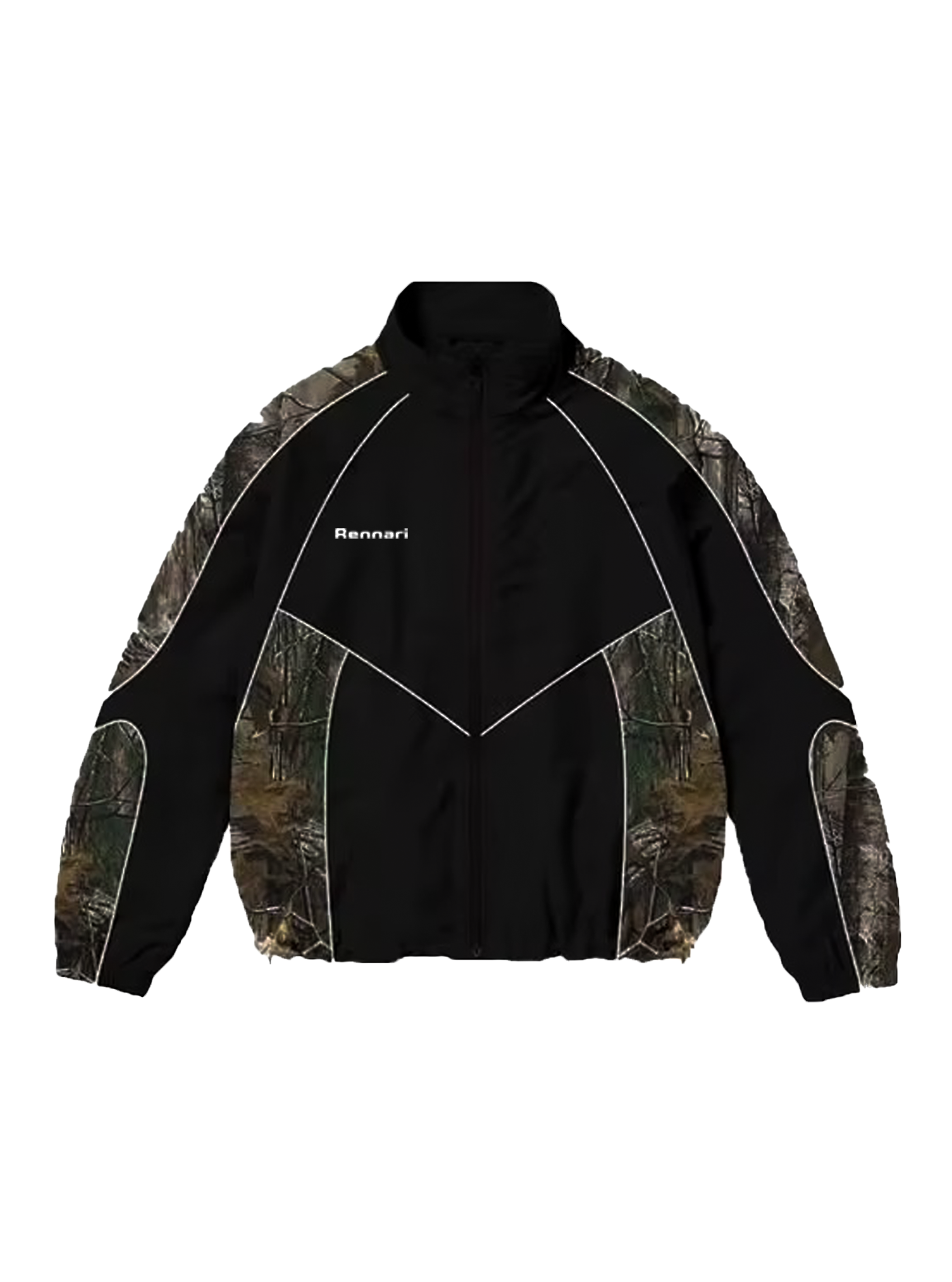 Rennari Tree Camo Tech Jacket - Black – RENNARI STUDIOS