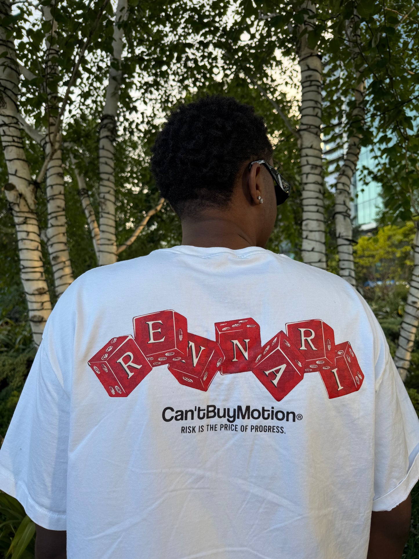 Can’t Buy Motion Tee | White