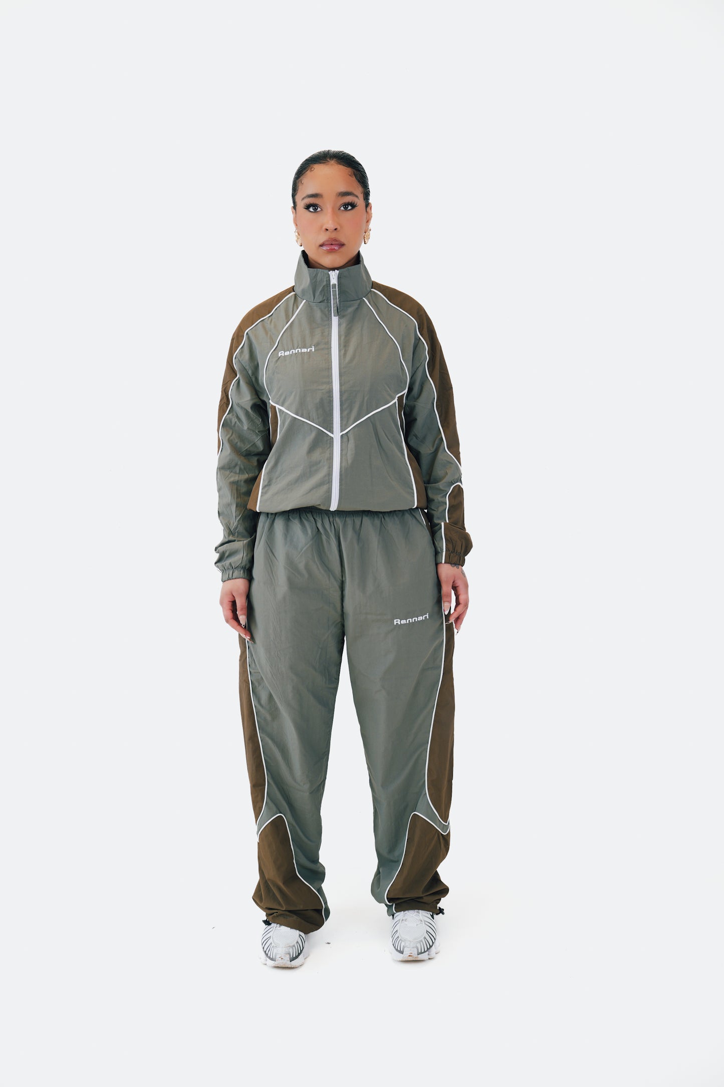 Rennari Sage & Olive Tech Jacket