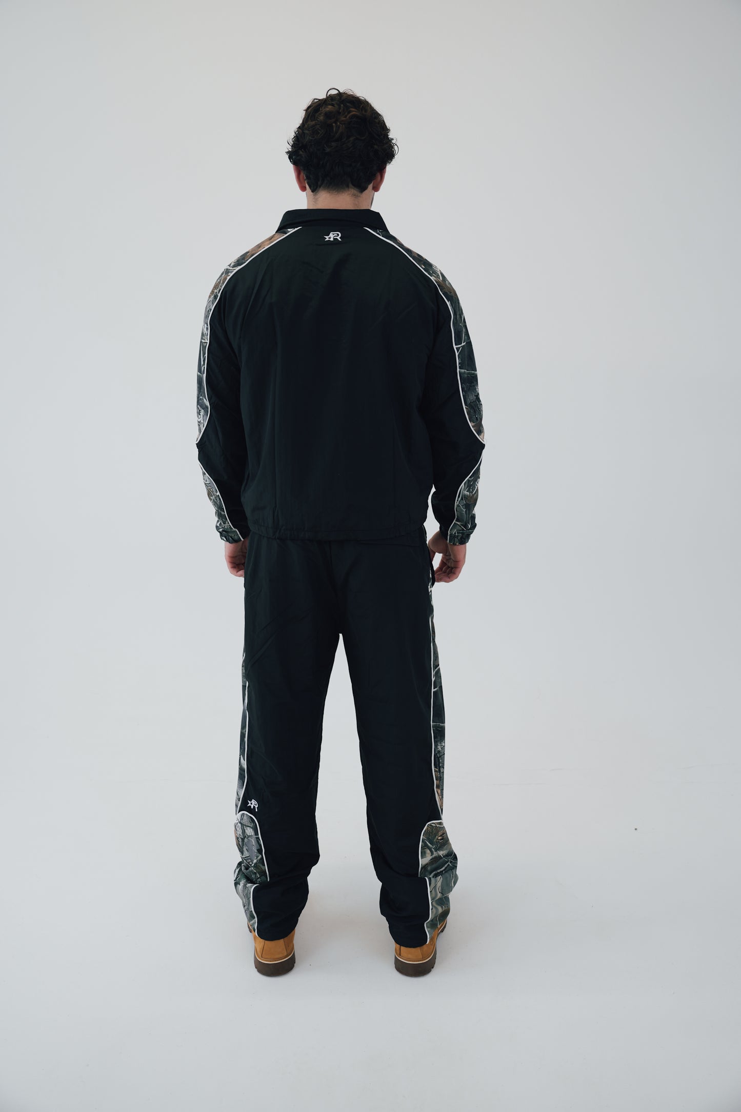 Rennari Tree Camo Tech Pants - Black