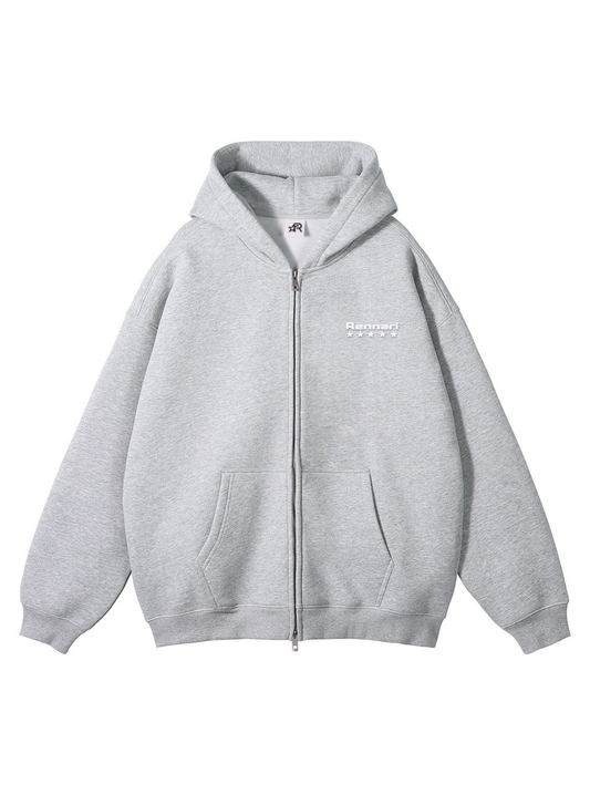 RENNARI ESSENTIAL GREY HOODIE