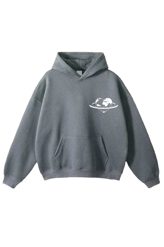 Love the World Hoodie - GREY