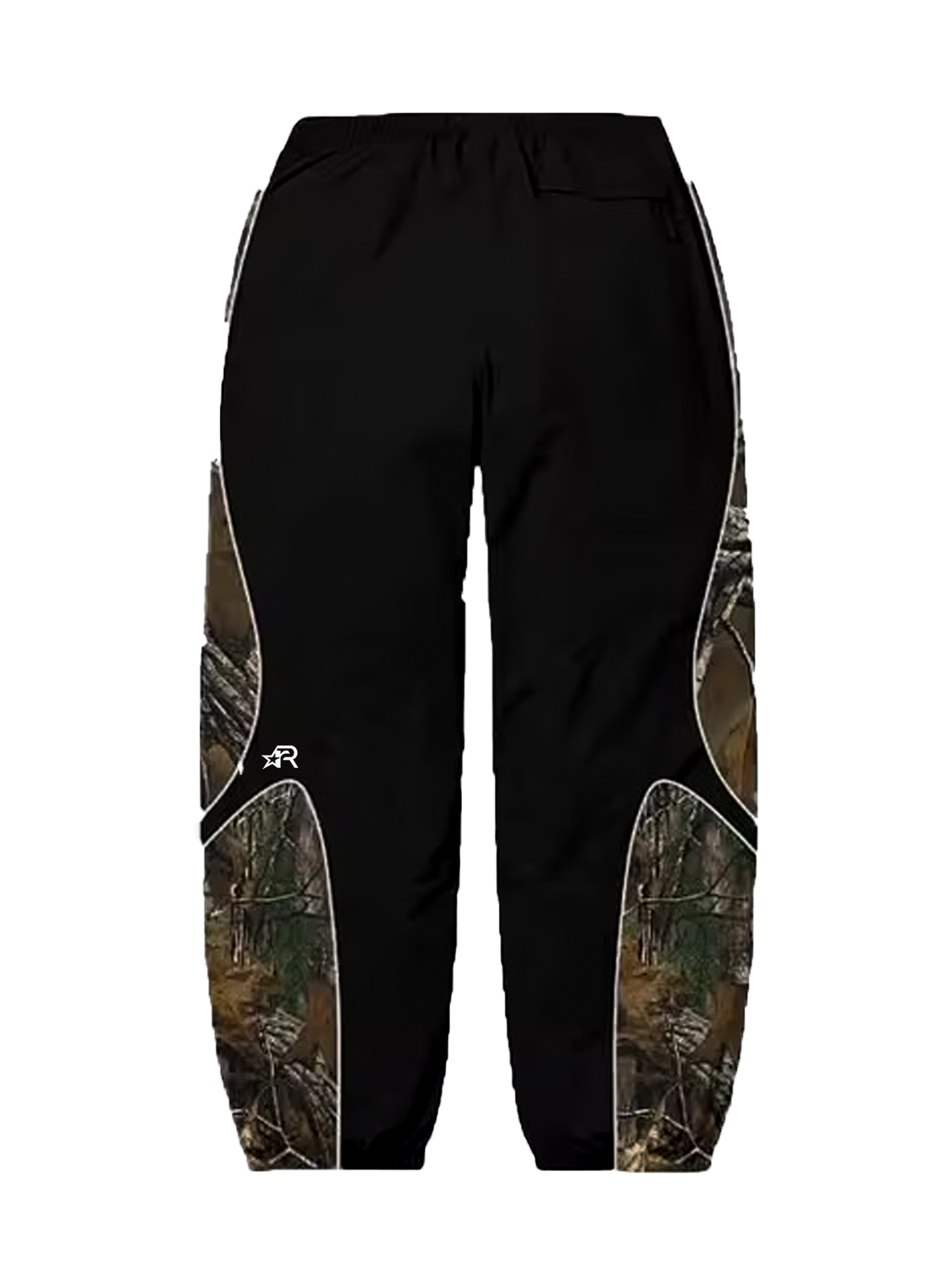 Rennari Tree Camo Tech Pants - Black